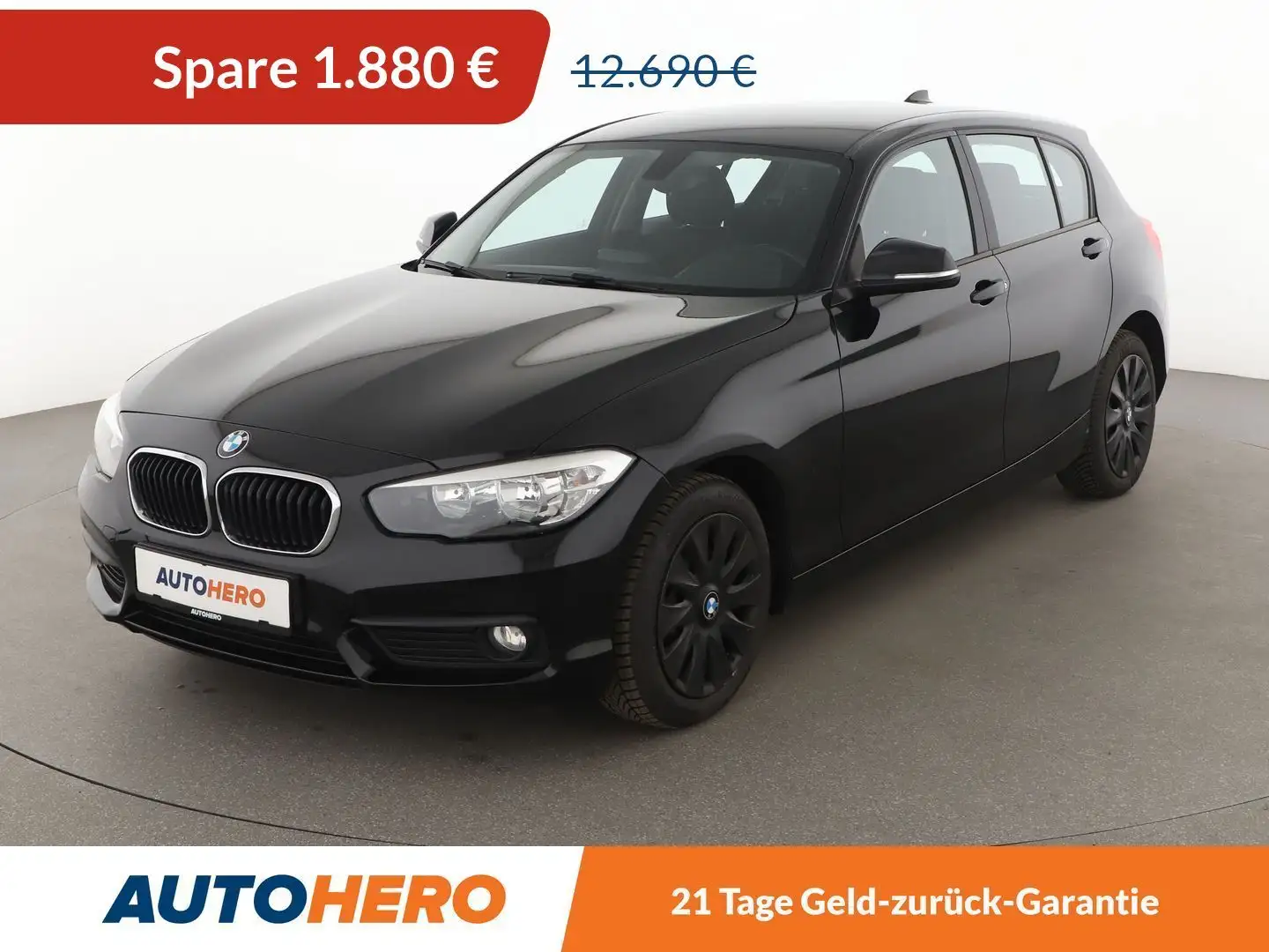BMW 116 116i Advantage *TEMPO*PDC*SHZ* Schwarz - 1