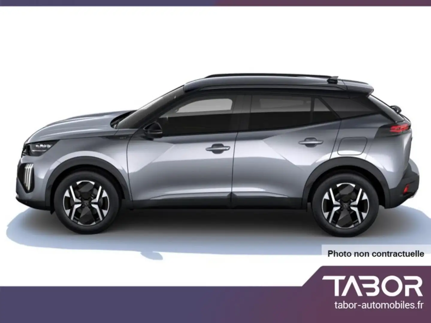 Peugeot 2008 MHEV 145 DSC6 GT 360° ADML NAV AC Argent - 2