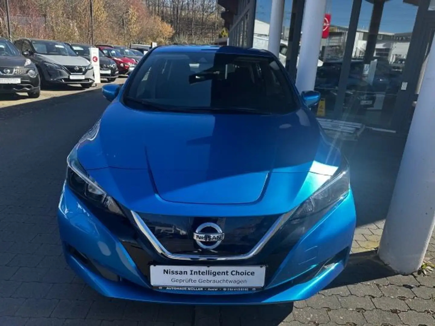 Nissan Leaf LEAF ZE1 62kWh e+ ACENTA Kamera Batterie NEU Blauw - 2