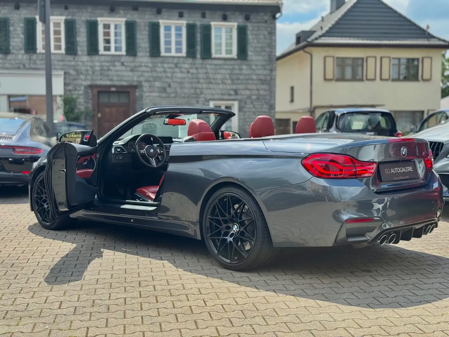 BMW M4 Cabrio*FACELIFT*SCHECKHEFT*MEMORY*DEUTSCH* Grey - 2