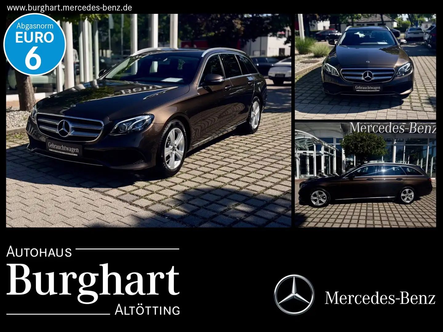 Mercedes-Benz E 220 E 220 T d Avantgarde/Multibeam/LED/Totwinkel/AHK Marrón - 1
