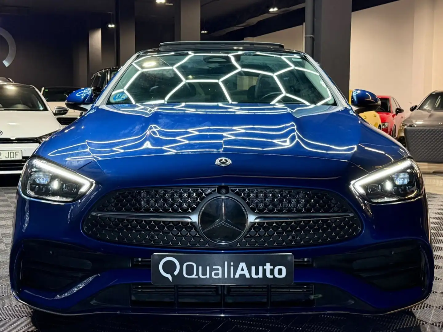 Mercedes-Benz C 300 e Azul - 2