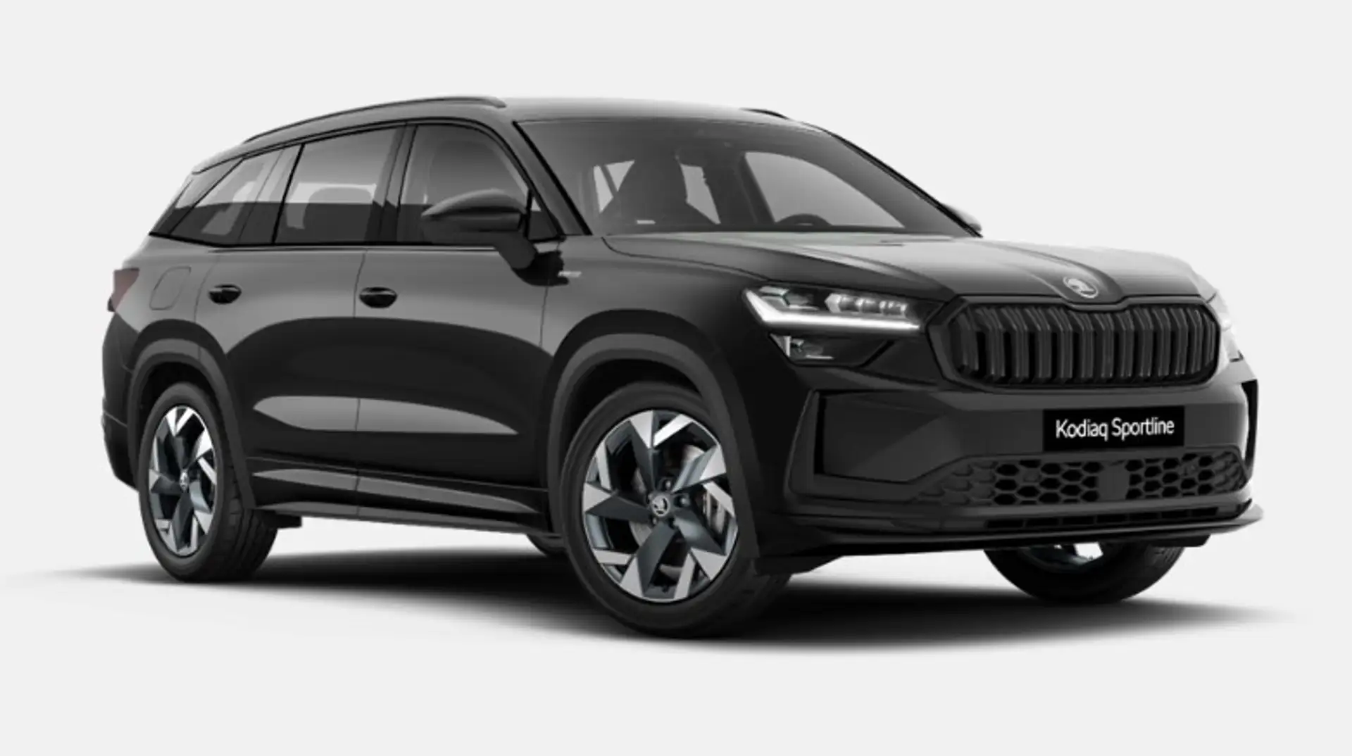 Skoda Kodiaq SPORTLINE 1.5TSI NEUES MODELL,AHK,7SITZE! Schwarz - 2