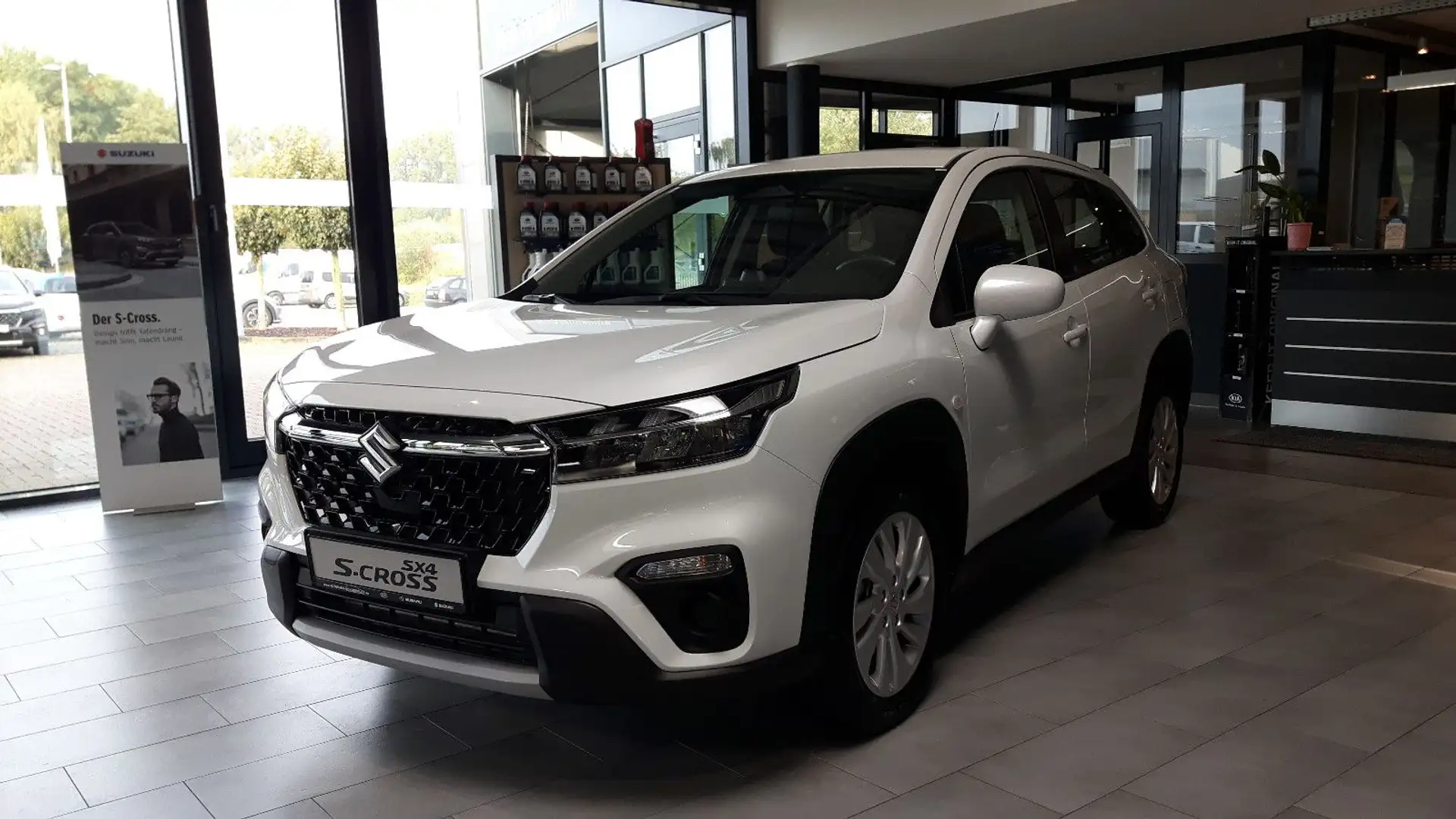 Suzuki S-Cross 1,4 Edition HYBRID Blanc - 1