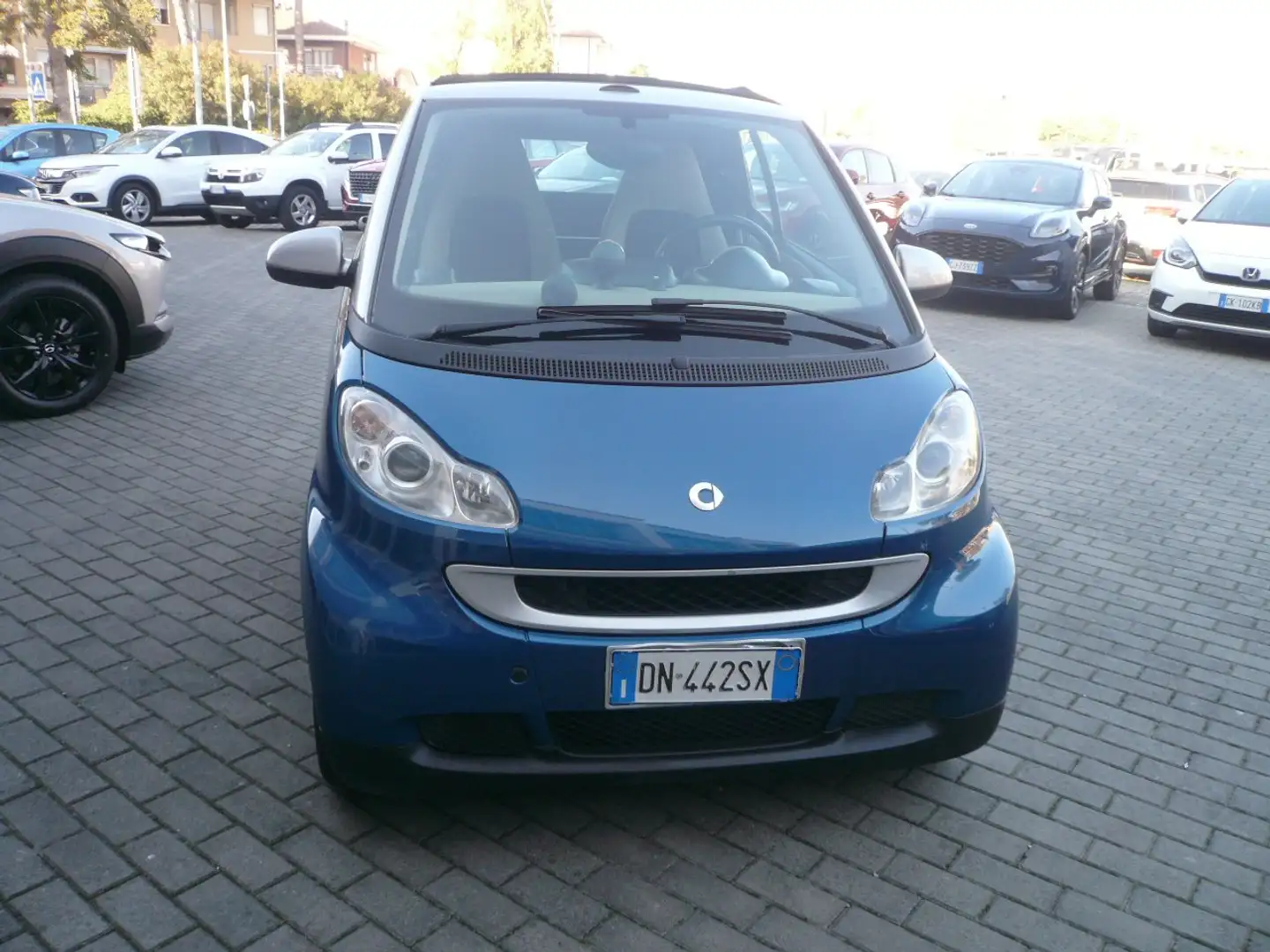 smart forTwo Fortwo II 2007 Cabrio Cabrio 1.0 Passion 84cv Bleu - 2