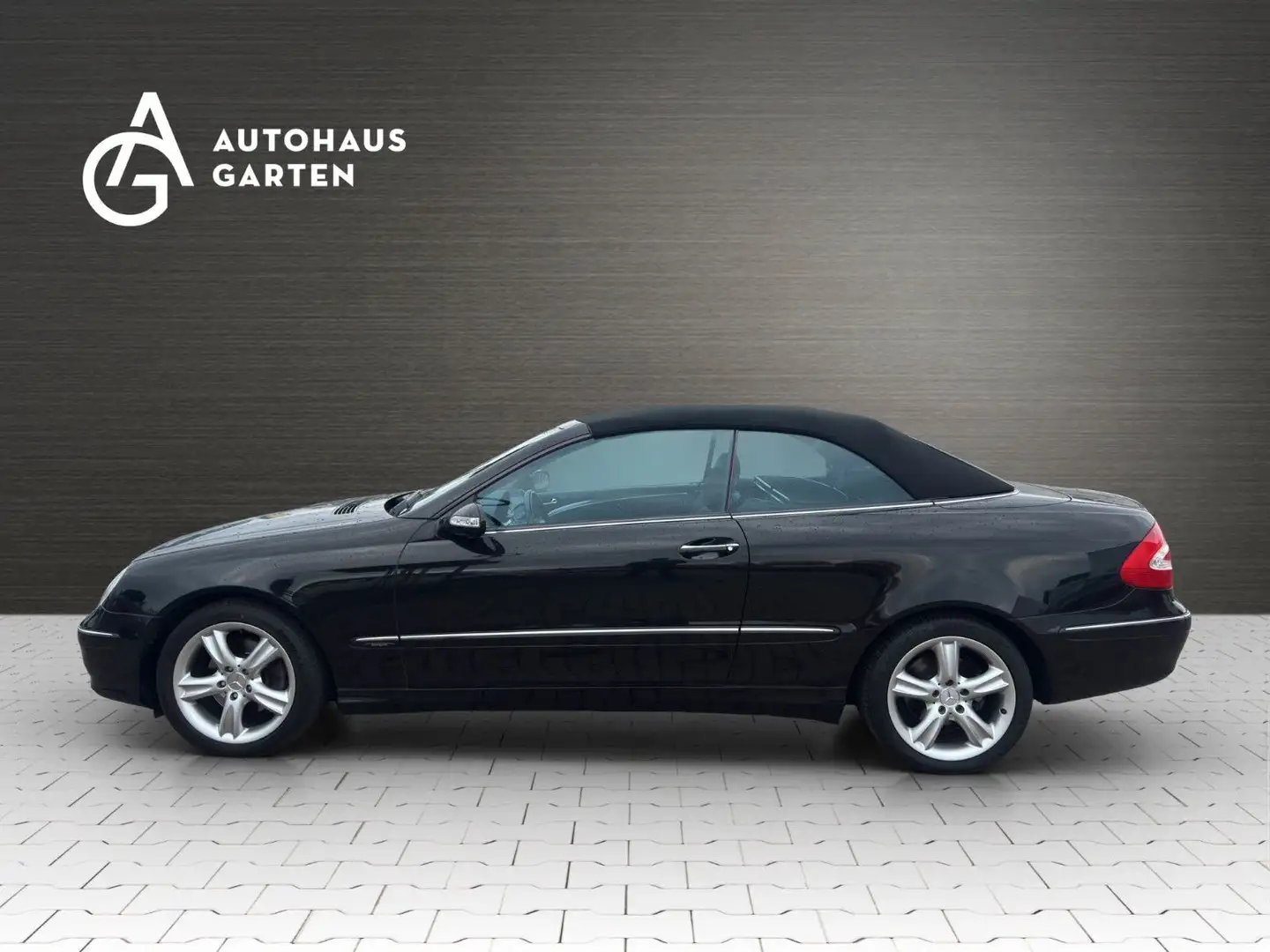 Mercedes-Benz CLK 320 Cabrio Xenon Leder ERST 51KM Top Zustand Noir - 2