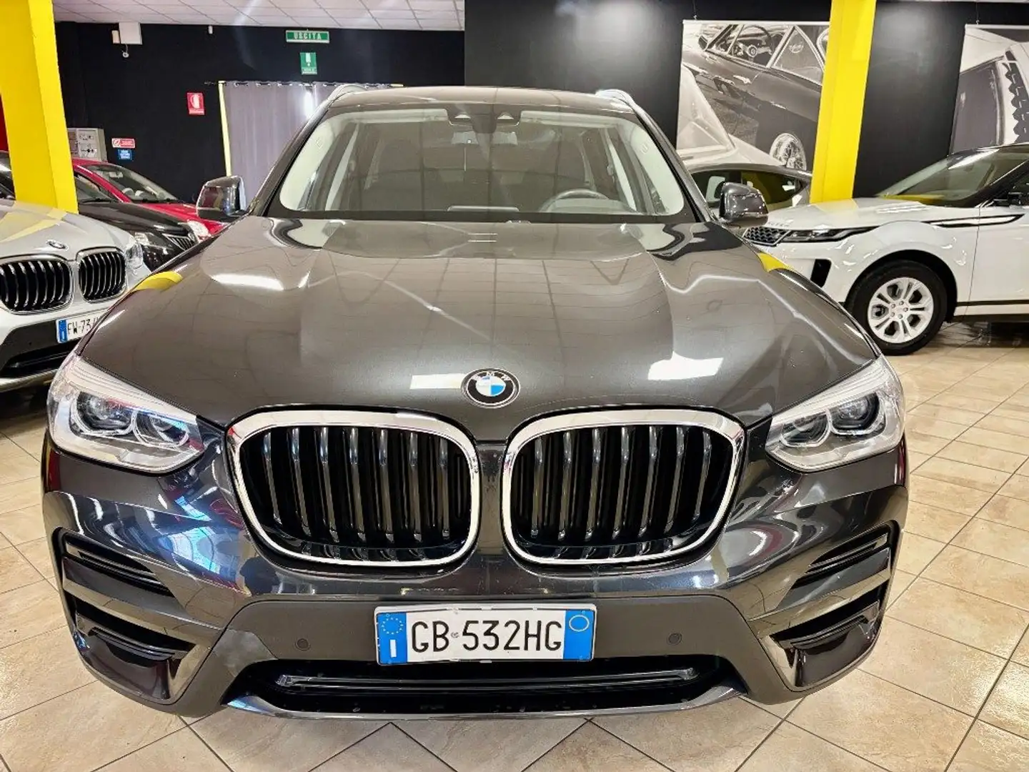 BMW X3 xDrive20d UNIPRO - FARI LED - VOLANTE M-SPORT Grigio - 2