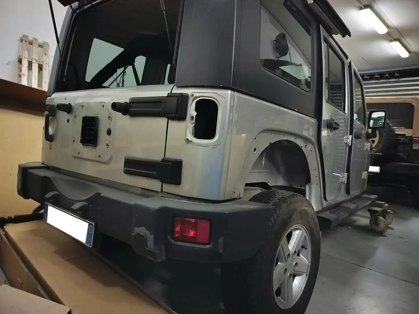 Jeep Wrangler Wrangler Unlimited 2.8 crd Sport Argento - 2