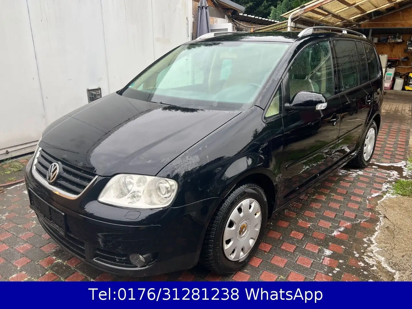 Volkswagen Touran Highline Automatik !! Klima !! Xenon Negro - 1