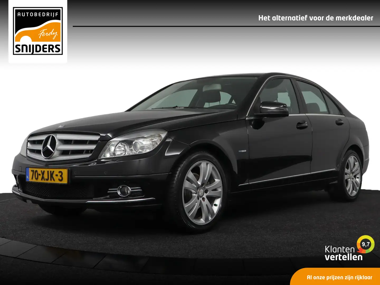 Mercedes-Benz C 180 CGI BlueEFFICIENCY Avantgarde, Orig.NL | Navigatie Zwart - 1