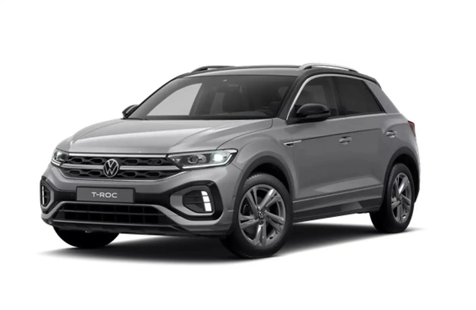 Volkswagen T-Roc 1.5 TSI DSG R-Line | NAVI | LED | AHK | Grau - 2