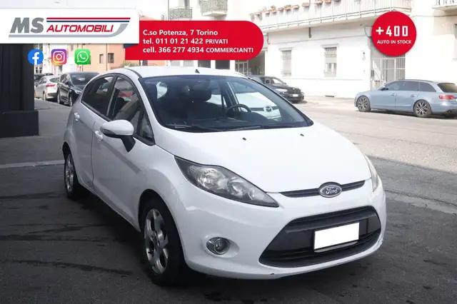 2012 Ford Fiesta in White for sale