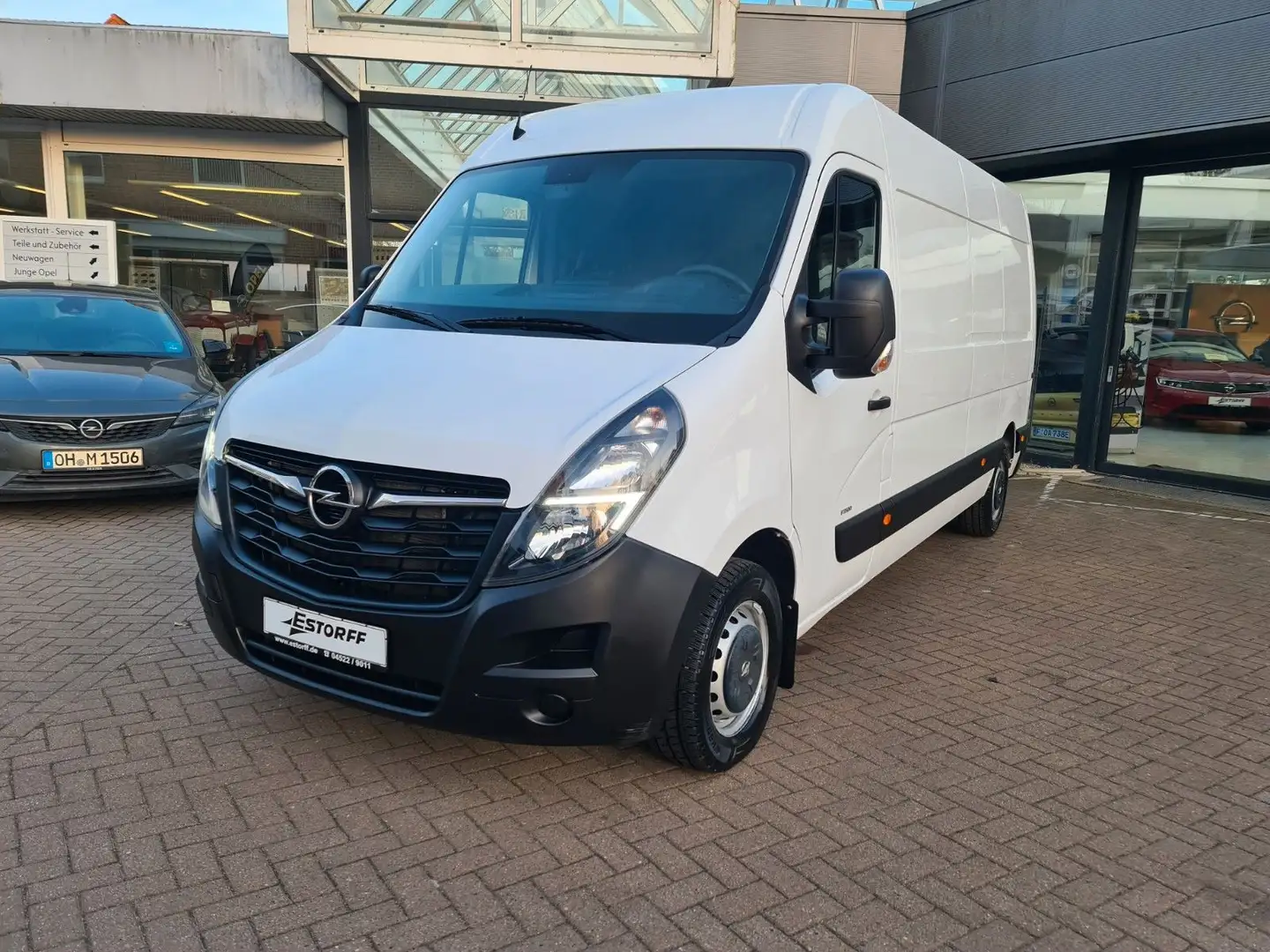 Opel Movano B Kasten HKa L3H2 3,5t Weiß - 1