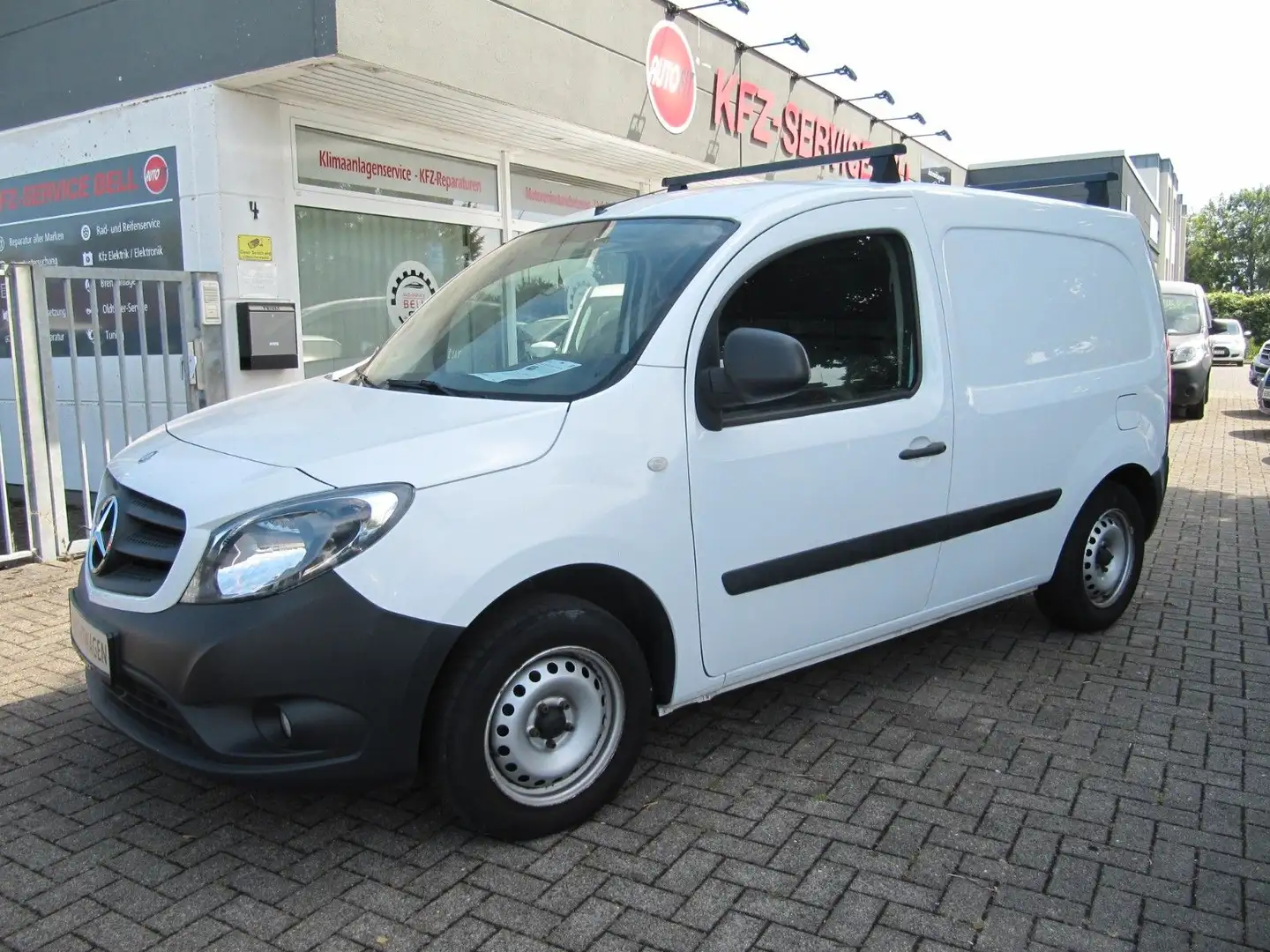 Mercedes-Benz Citan Kasten 108 CDI lang.66150Km,AHK,Klima. Weiß - 1