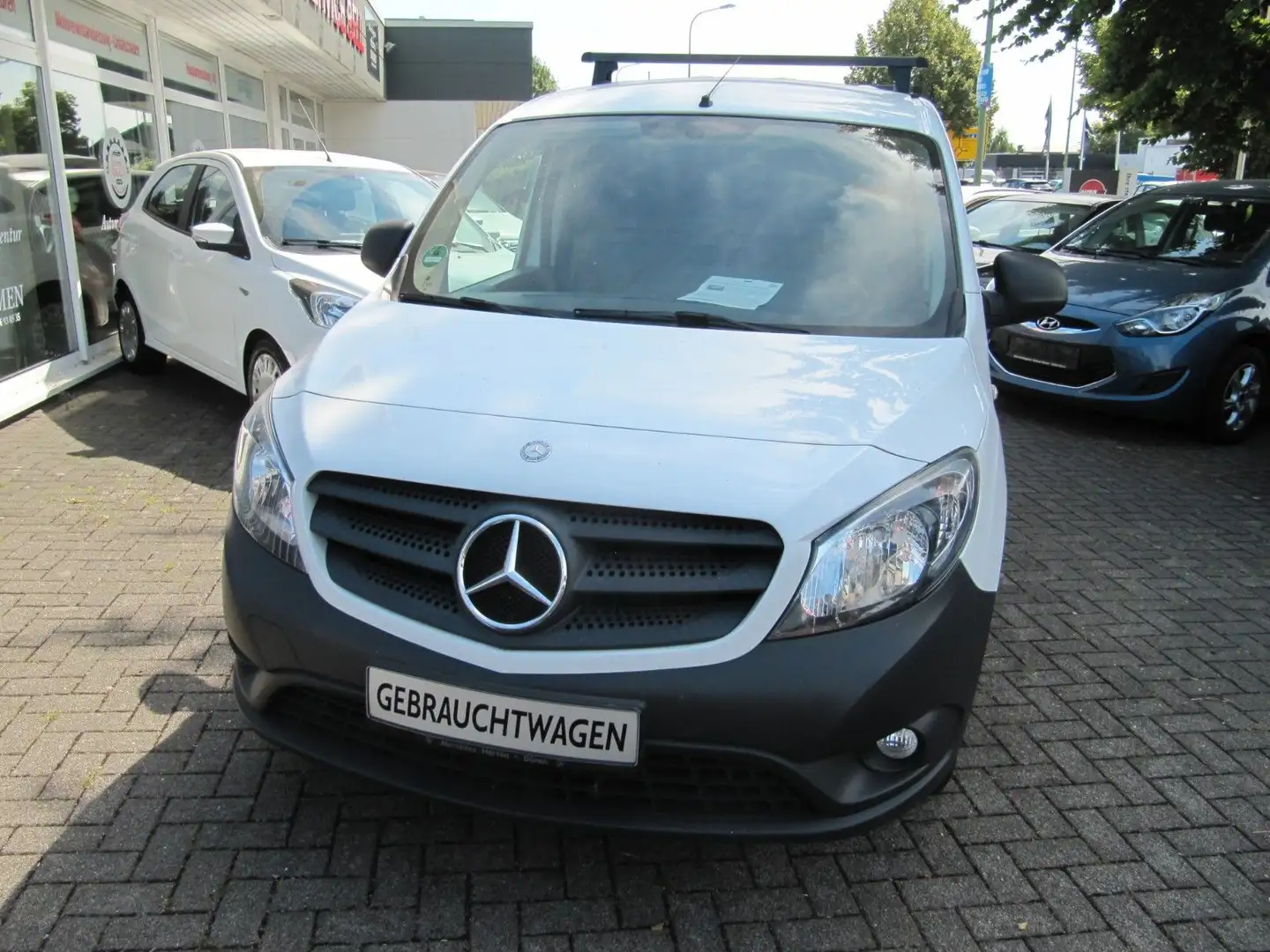 Mercedes-Benz Citan Kasten 108 CDI lang.66150Km,AHK,Klima. Weiß - 2