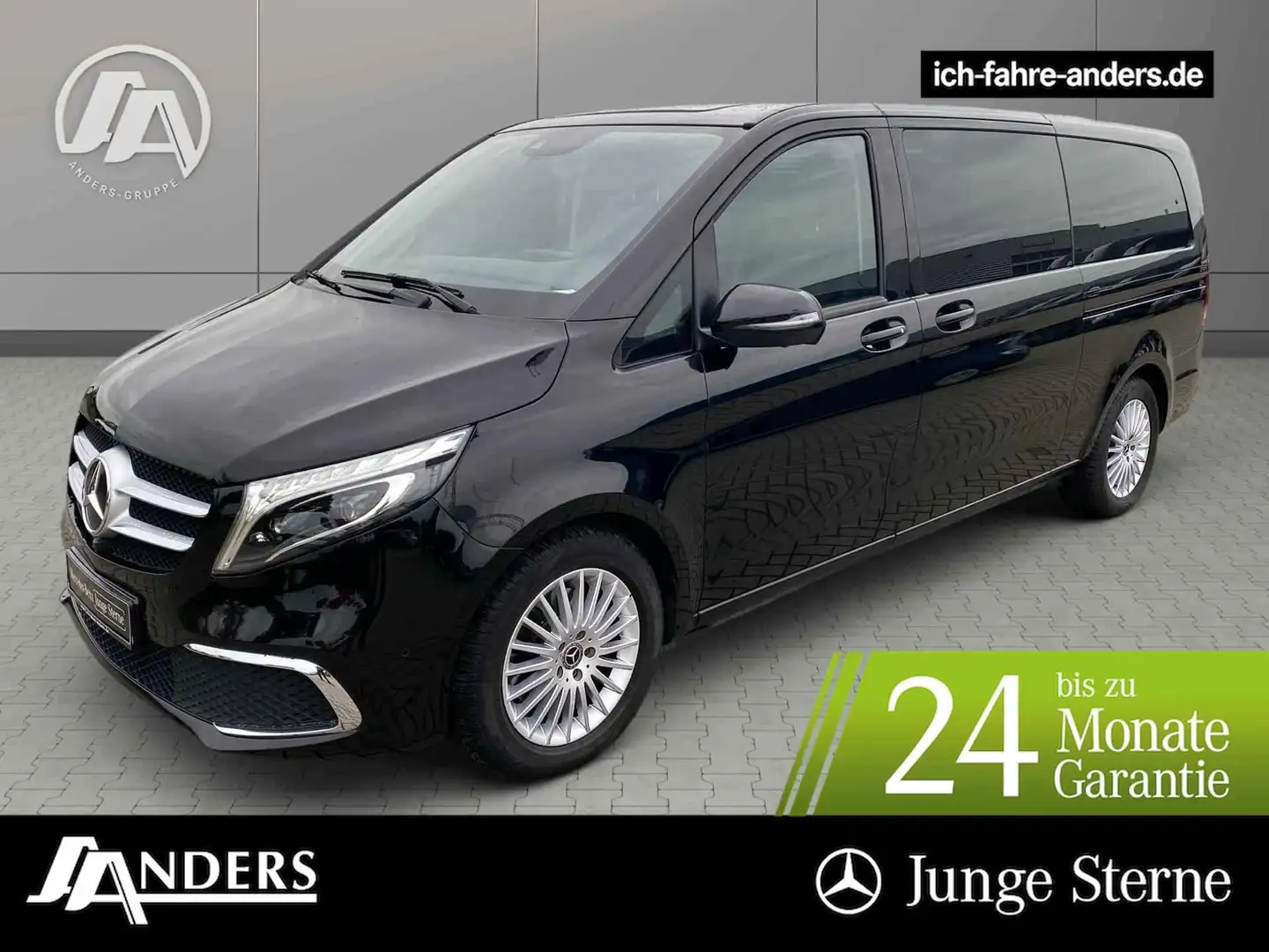 Mercedes-Benz V 300 Avantgarde XL Standhz*Distro*LED*Fahrass. Schwarz - 1
