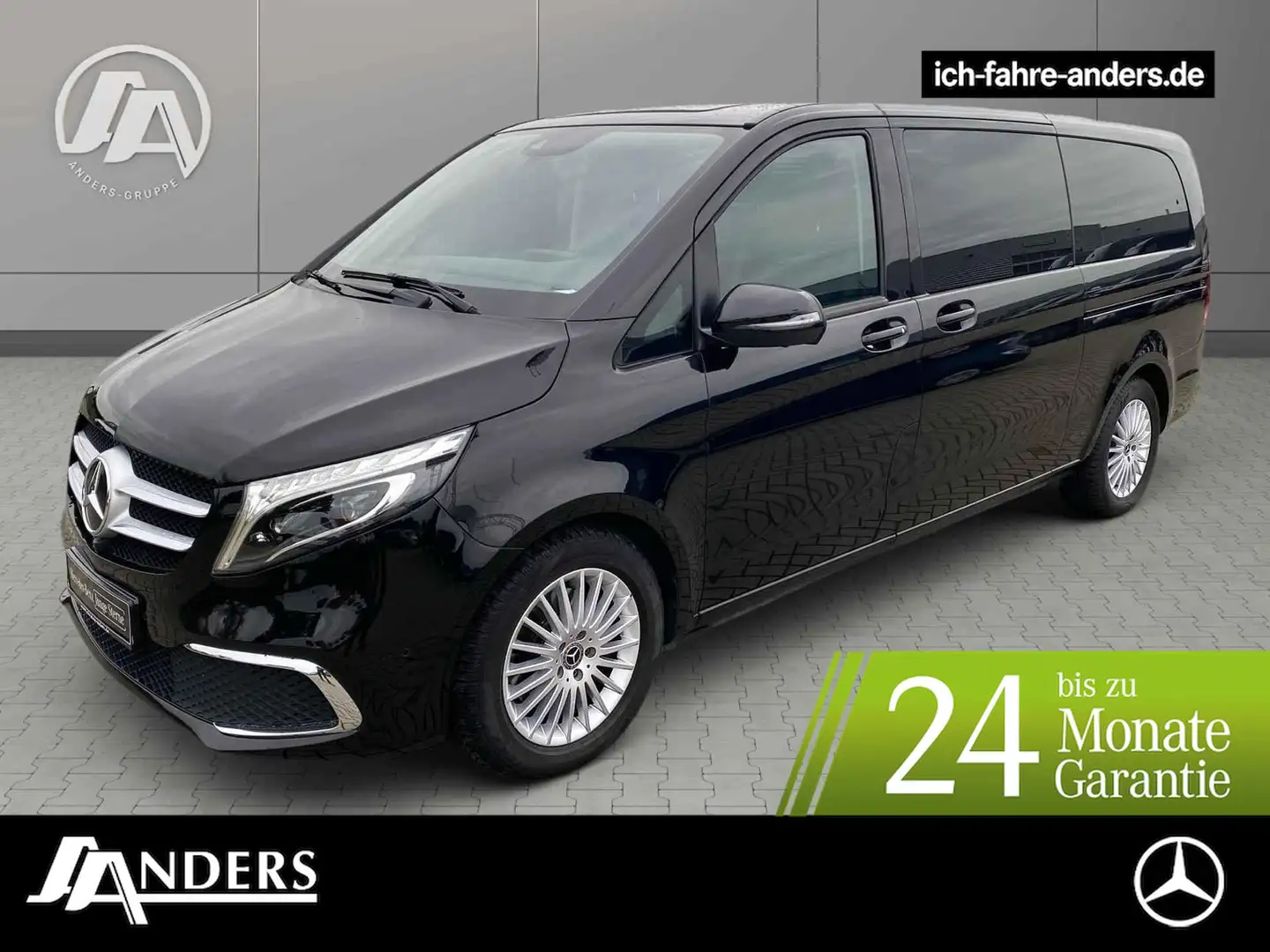 Mercedes-Benz V 300 Avantgarde XL Standhz*Distro*LED*Fahrass. Schwarz - 1