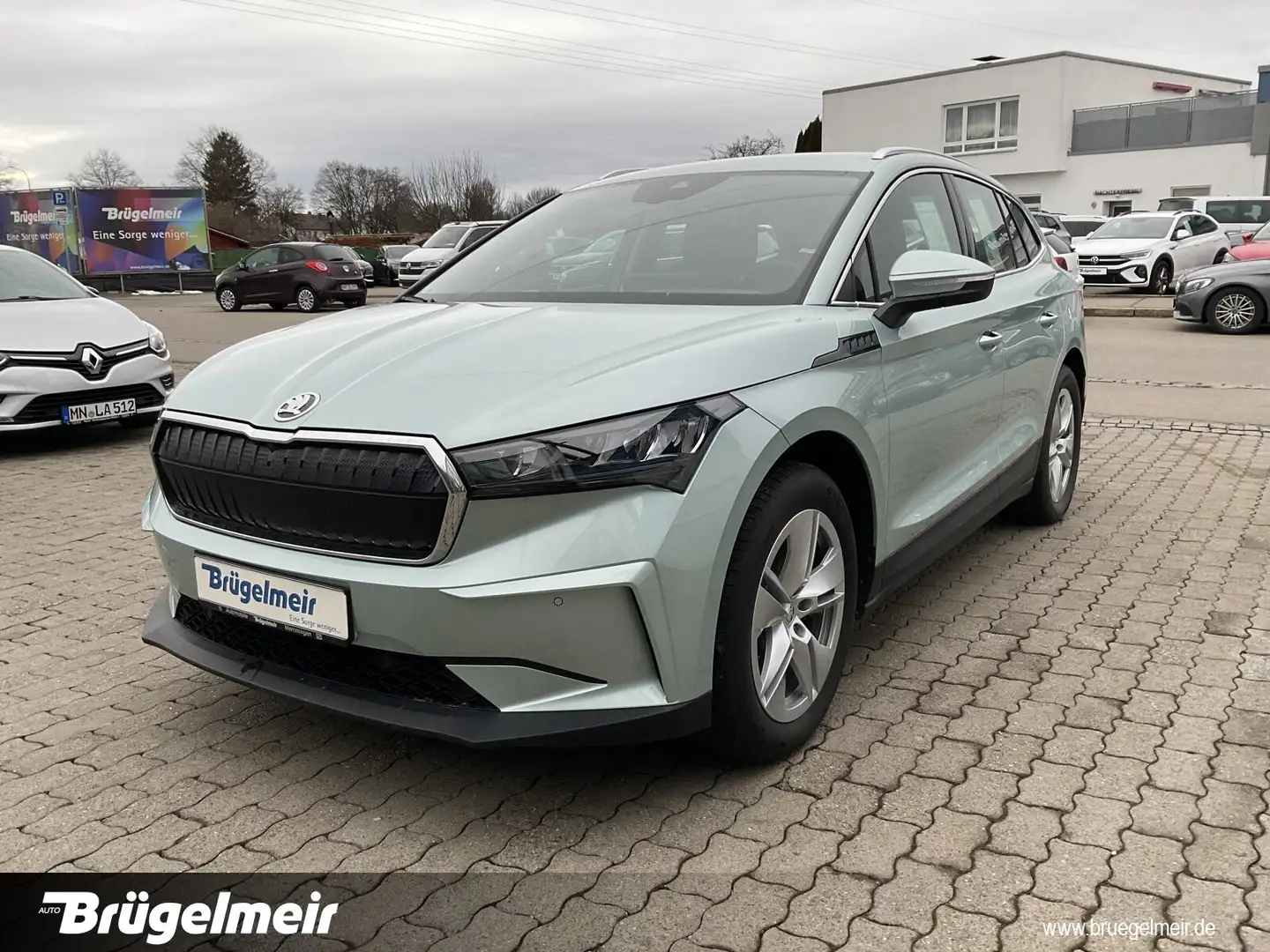 Skoda Enyaq Enyaq iV 80 Design Selection Suite+ACC+NAVI+HuD Silber - 2