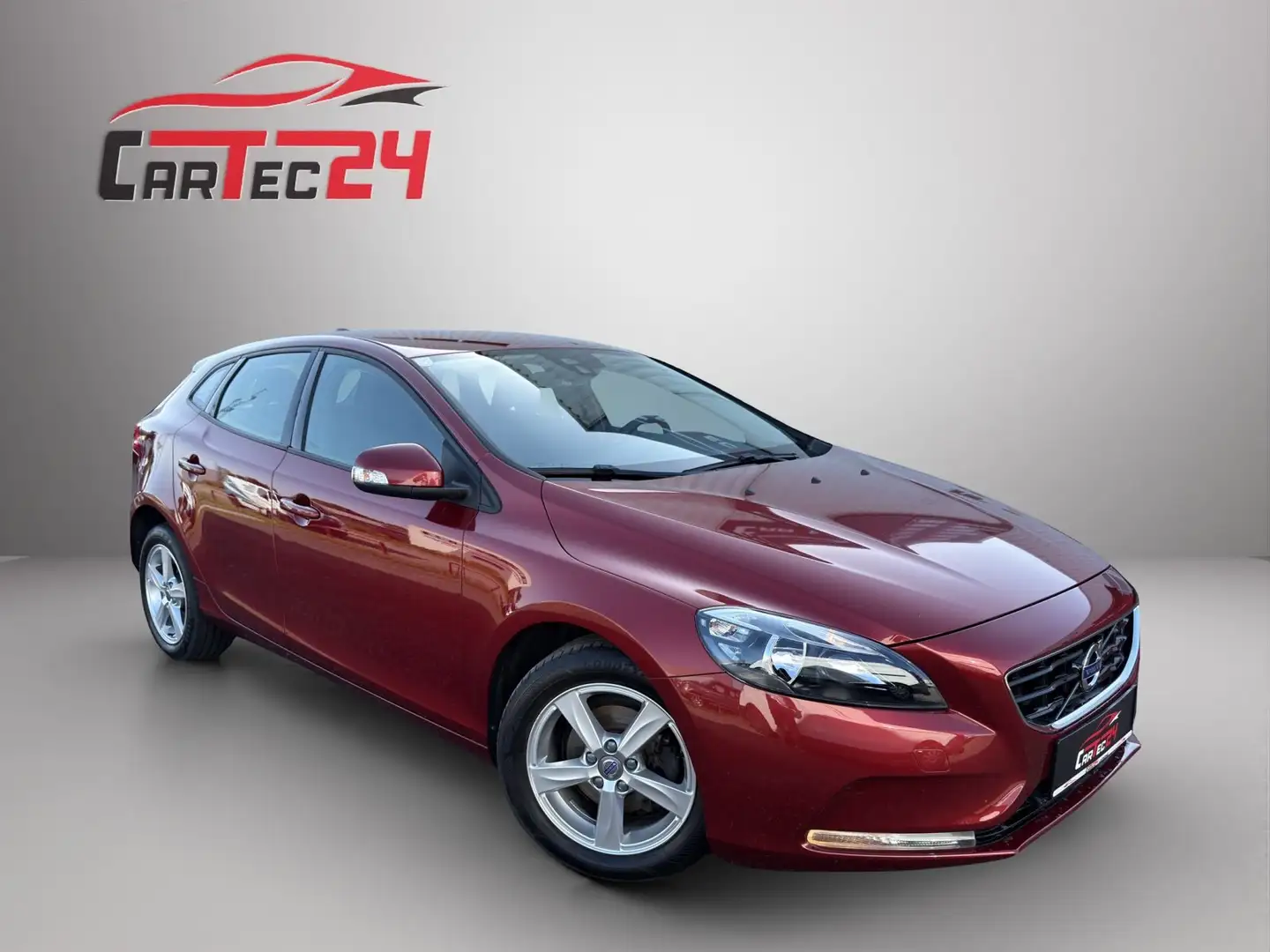 Volvo V40 D2 Kinetic *1. Besitz, AMBI, SHZ, NAVI, HI-PERF.* Rot - 1