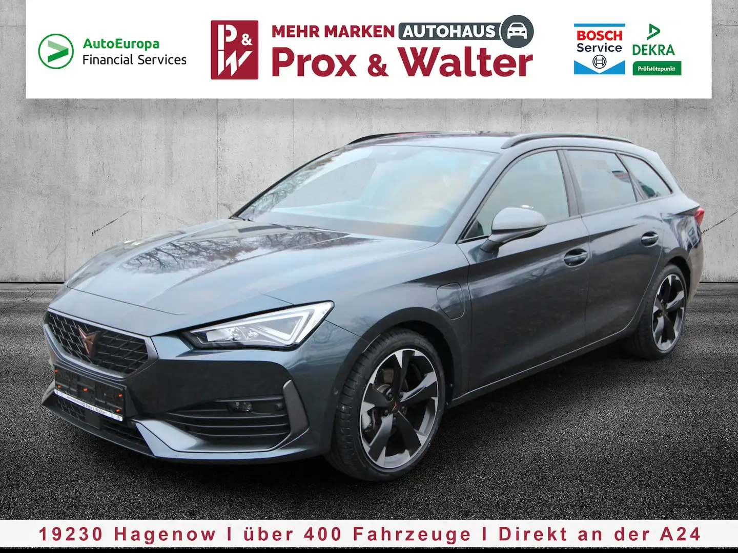 CUPRA Leon Sportstourer e-HYBRID NAVI+LED+KAMERA+AHK Grau - 2