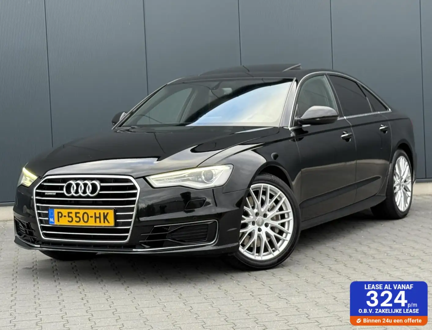 Audi A6 Limousine 3.0 TFSI quattro Sport Edition Zwart - 1