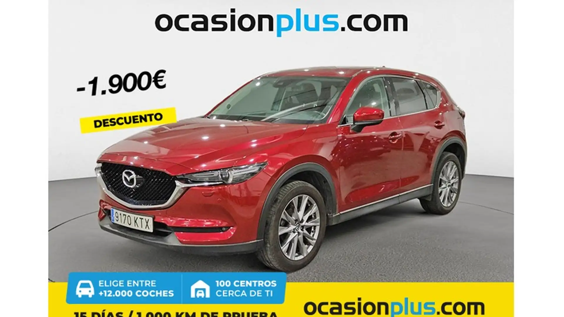 Mazda CX-5 2.0 Skyactiv-G Zenith 2WD 121kW Rojo - 1