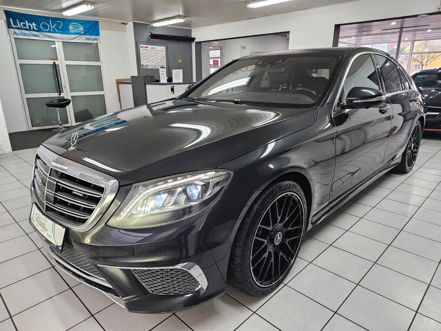 Mercedes-Benz S 500 4Matic 63 AMG UMBAU*360°Kamera*Panorama Negru - 2