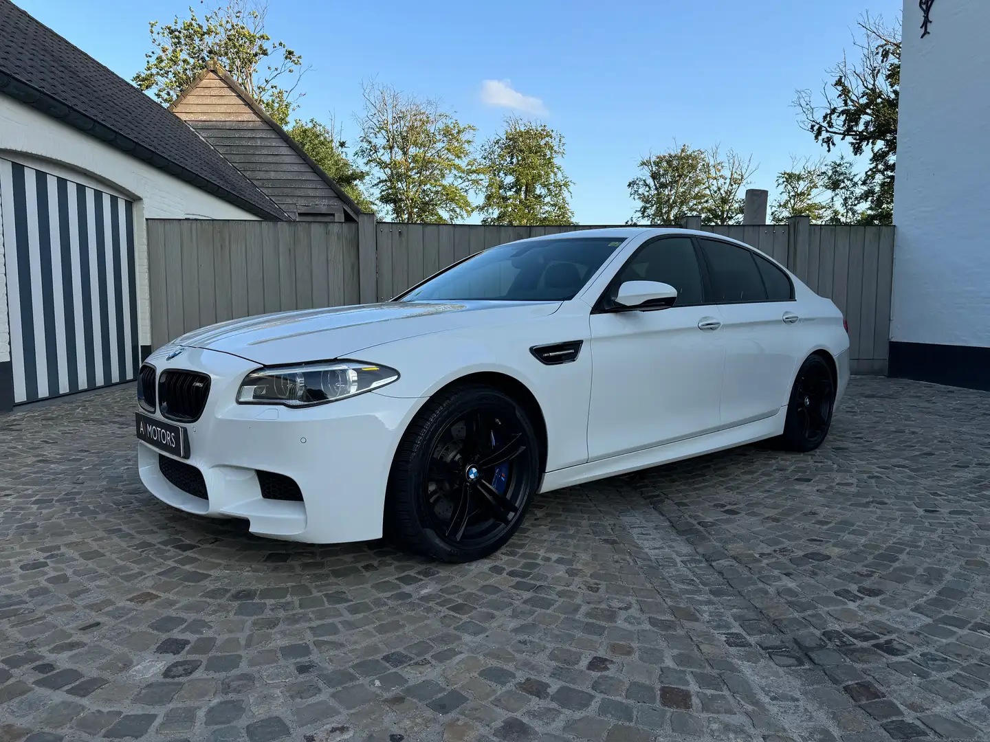 BMW M5 M5 DKG Blanc - 1