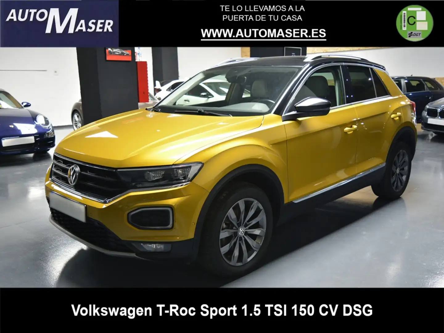 Volkswagen T-Roc 1.5 TSI Sport DSG7 žuta - 1