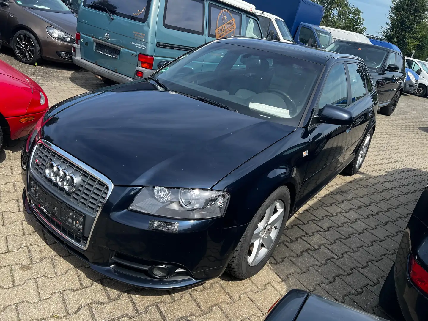 Audi A3 2.0 TDI Sportback DPF S line Sportpaket plus Niebieski - 1