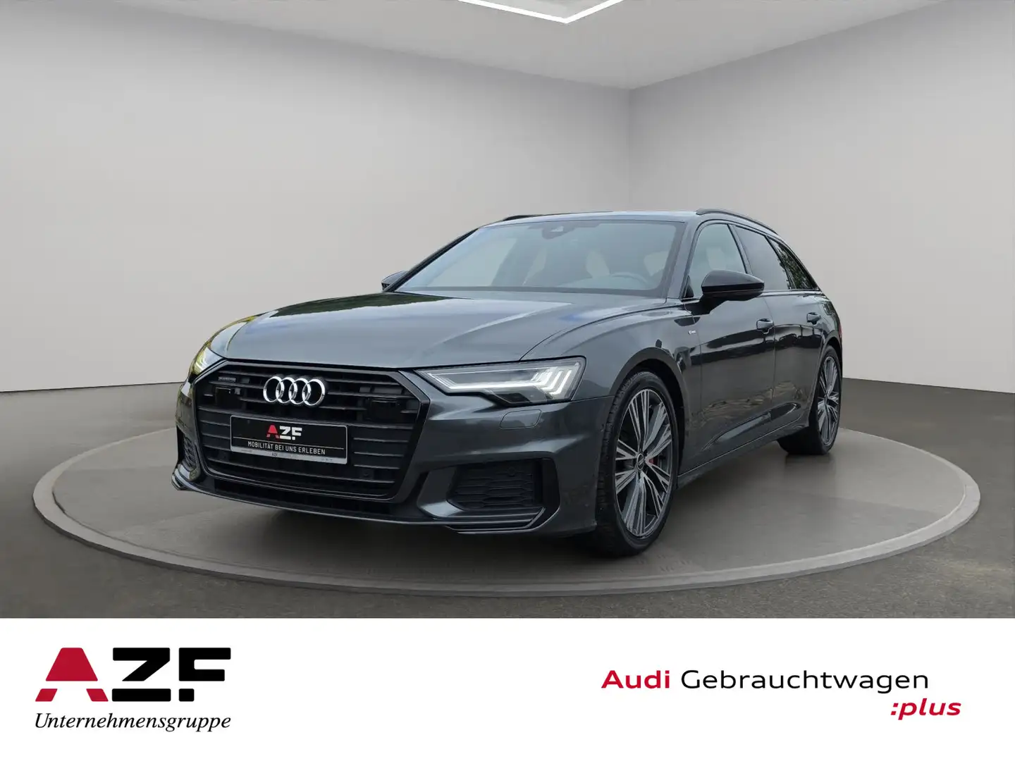 Audi A6 55 TFSI e qu. S tronic sport HD-MATRIX+ Szary - 1
