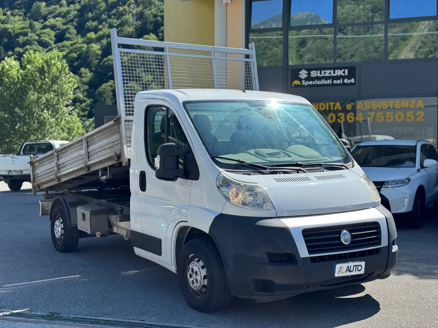 Fiat Ducato CASSONE RIBALTABILE TRILATERALE Bianco - 1