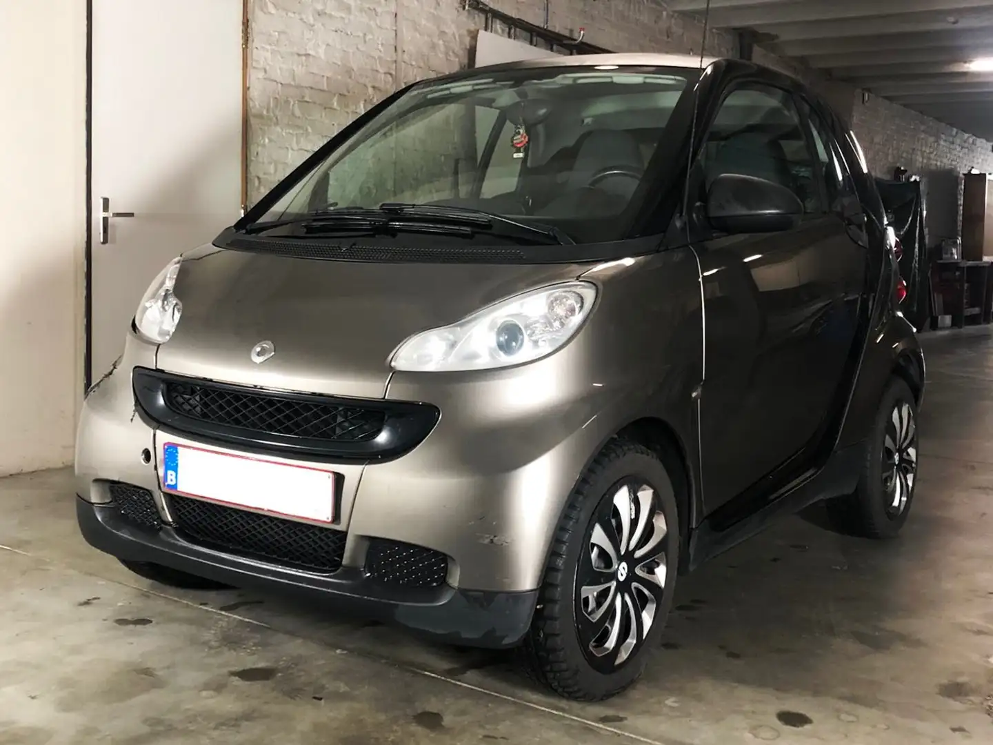 smart forTwo 1.0i Mhd Pure Softouch Bej - 1