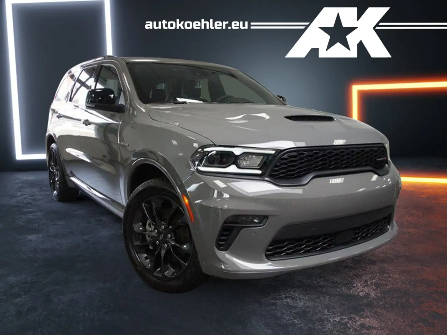 Dodge Durango 5,7 R/T, Technologie Pack,Black,LPG,Top! Grau - 1