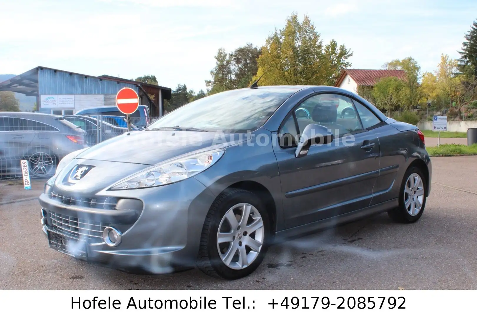 Peugeot 207 CC Cabrio-Coupe Sport*LEDER/KLIMA* Grau - 1