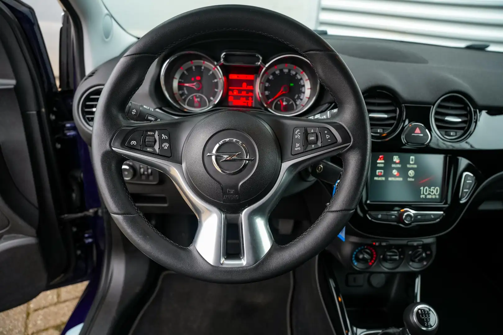 Opel Adam 1.0 Turbo Jam Favourite 16" Cruise DAB Airco Blauw - 2
