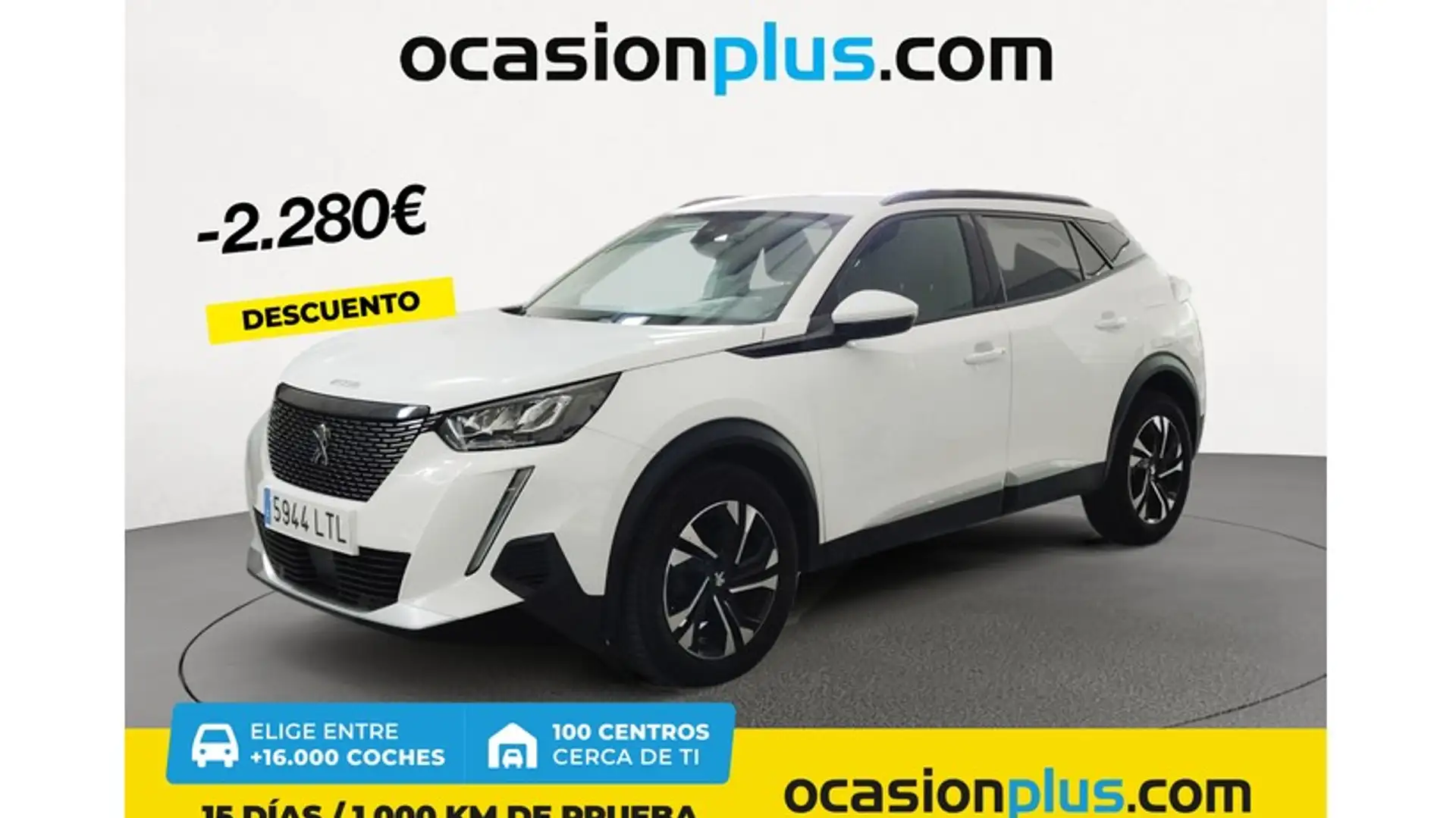 Peugeot 2008 1.5BlueHDi S&S Allure 110 Bianco - 1