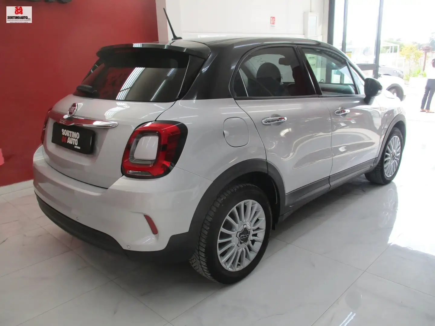 Fiat 500X 500X 1.3 mjt Connect 95cv 3-2021 KM70000 FULL Gris - 2