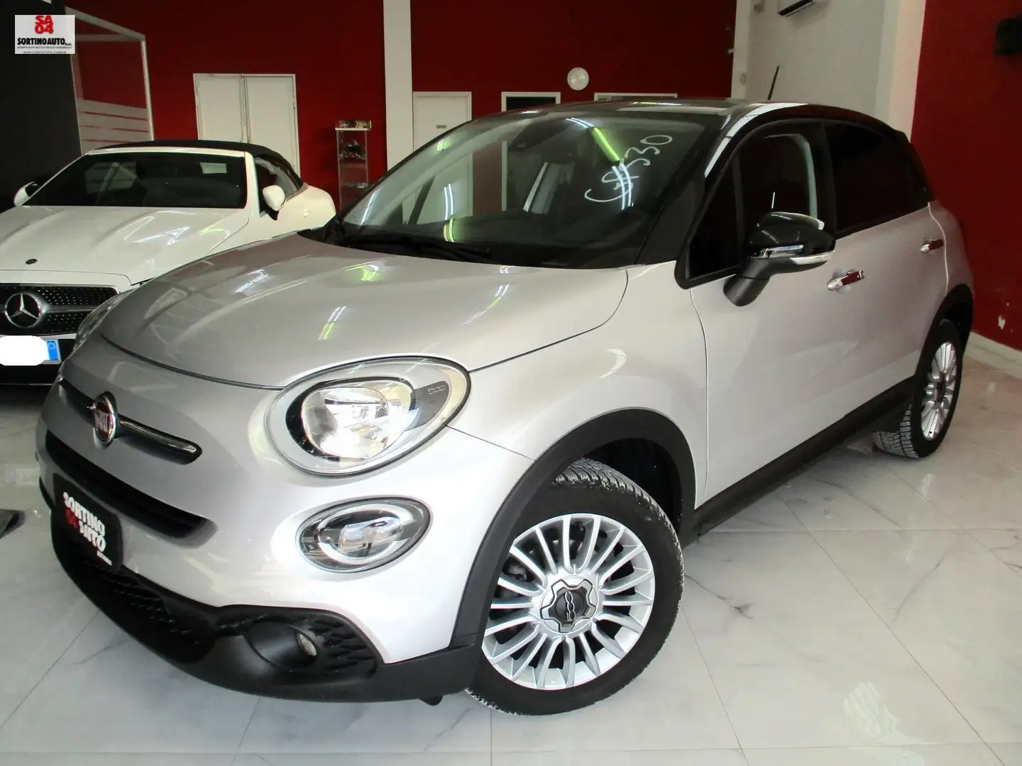 Fiat 500X 500X 1.3 mjt Connect 95cv 3-2021 KM70000 FULL Gris - 1