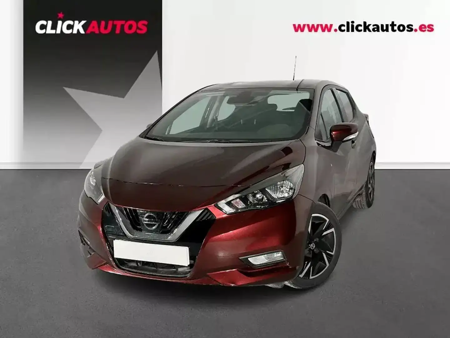 Nissan Micra 1.0 IG-T 92CV Acenta PackComf Rouge - 1