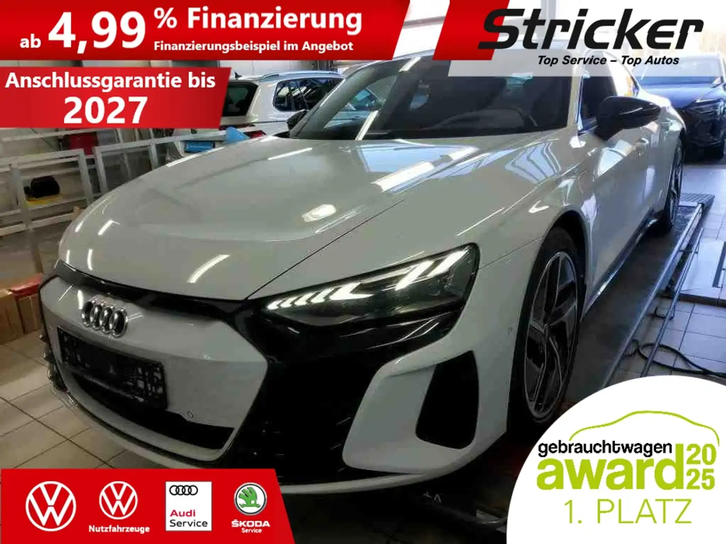 Audi RS e-tron GT quattro 599,-ohne Anzahlung Keramik B&O Allradlen Grau - 2