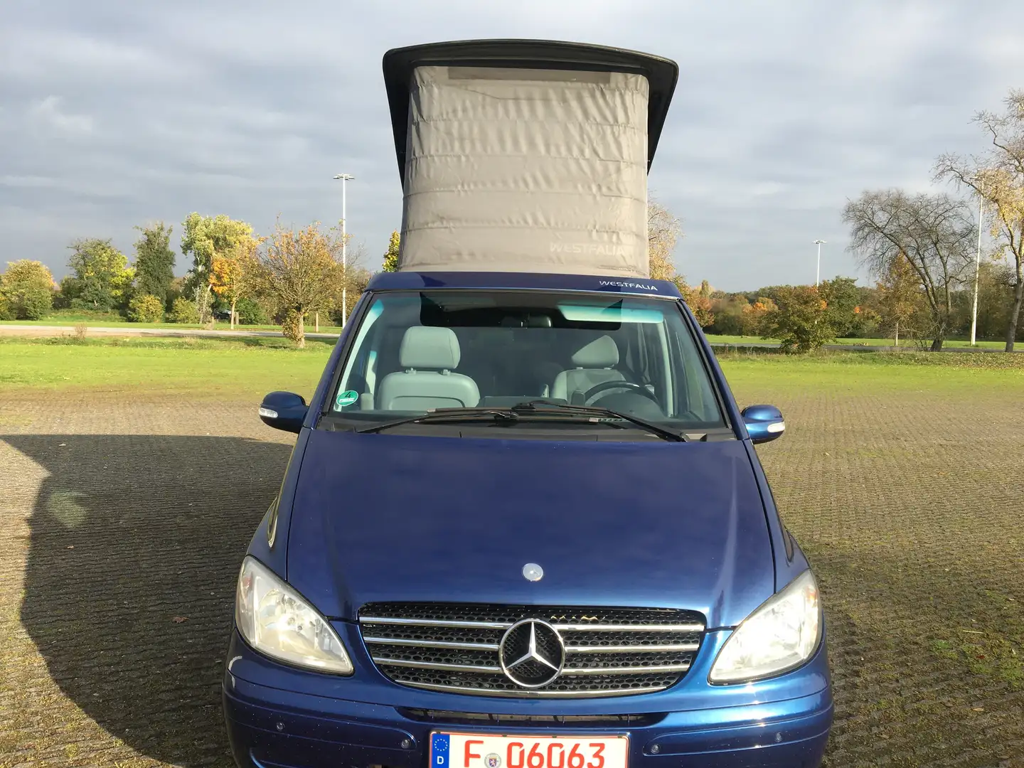 Mercedes-Benz Marco Polo VIANO 2,2 CDI EL.DACH,4BETT,KUCHE,TISCH,KLIMA Blue - 2