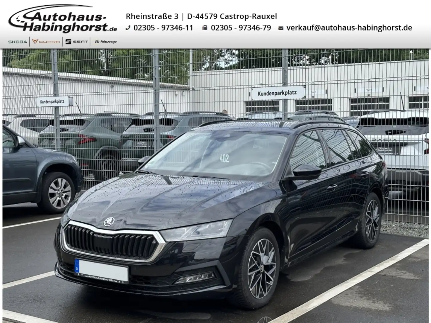 Skoda Octavia IV Combi 1.5 TSI Ambition ACC Navi Tempo LED PDC 1 Schwarz - 1