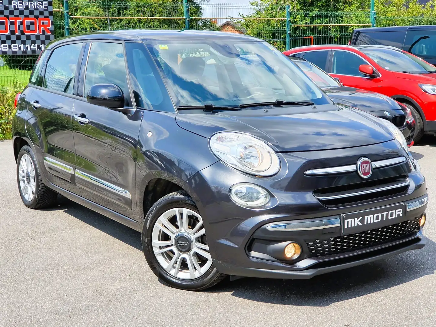 Fiat 500L 🟢1.4 ESSENCE 95CV - GPS - AIRCO - CRUISE Gris - 2