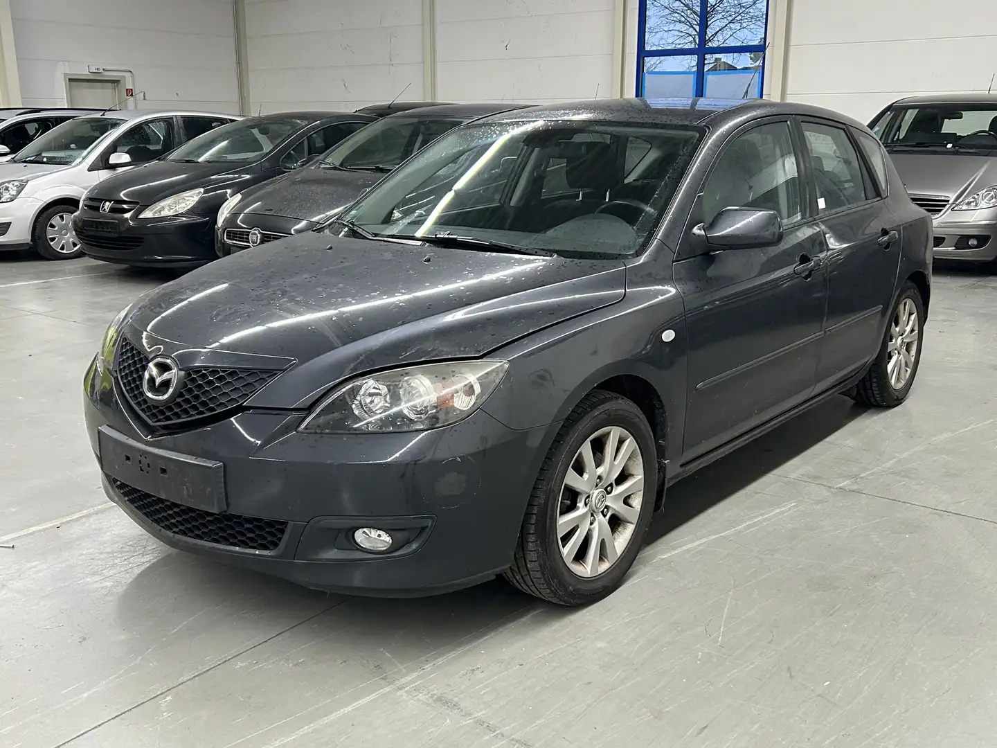 Mazda 3 1.6 Sport Active I.Hand Klima Gris - 1