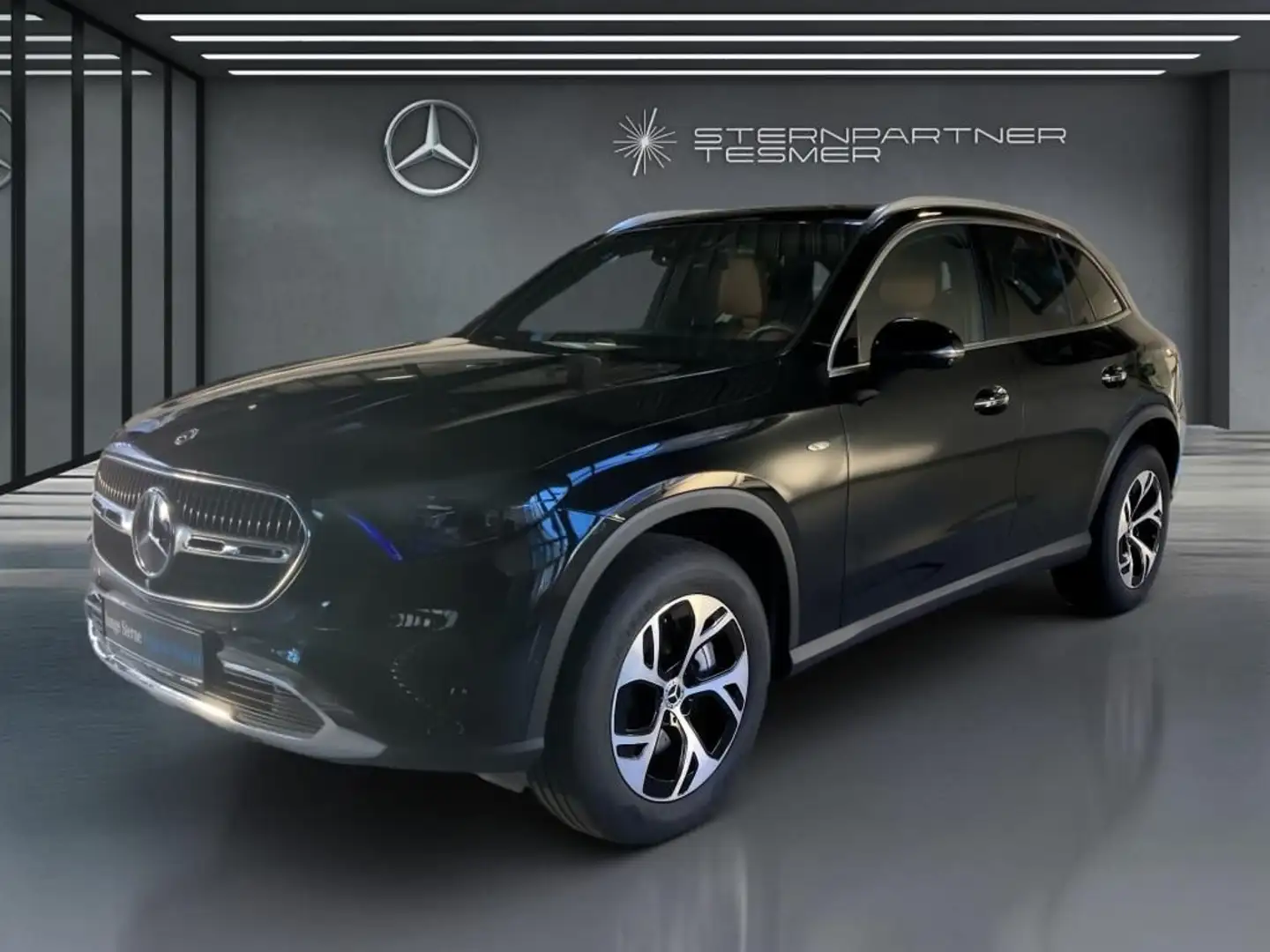 Mercedes-Benz GLC 300 de 4M AHK+360°+Distronic+Memory+Sitzklim Schwarz - 1