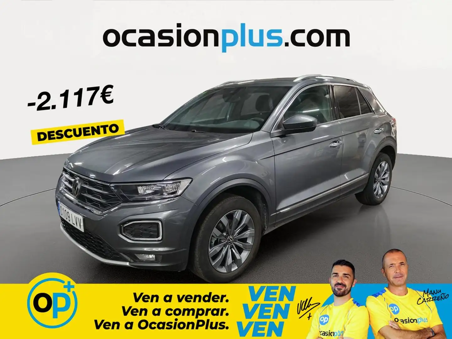 Volkswagen T-Roc 1.5 TSI Sport DSG7 Gris - 1