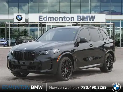 Black 2025 BMW X5 SUV / Crossover All-Wheel Drive Automatic