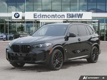 Black 2025 BMW X5 SUV / Crossover All-Wheel Drive Automatic