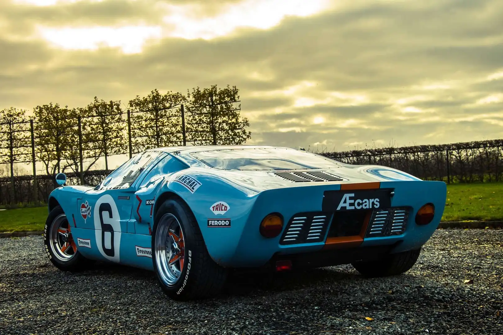 Ford GT 40 / GULF EDITION / REPLICA / 400 HP - V8 *** Albastru - 2